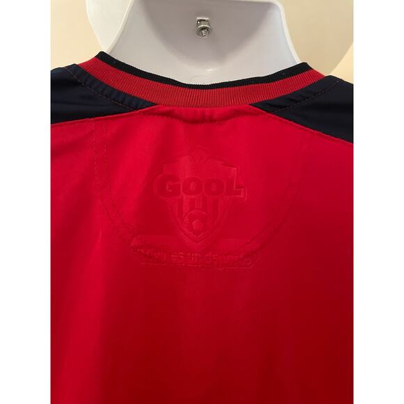 Gool Chivas del Guadalajara Mens Size S-L Red Blue Soccer Jersey - Picture 12 of 12